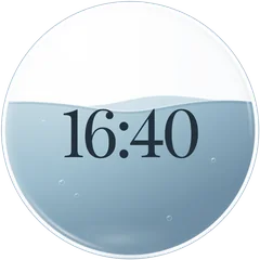 Le même minuteur aux deux tiers : 16 minutes et 40 secondes restantes.